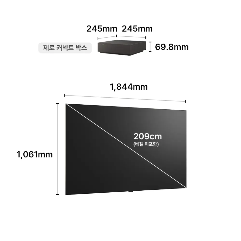 LG SIGNATURE OLED W OLED83W6KNA 상세 1