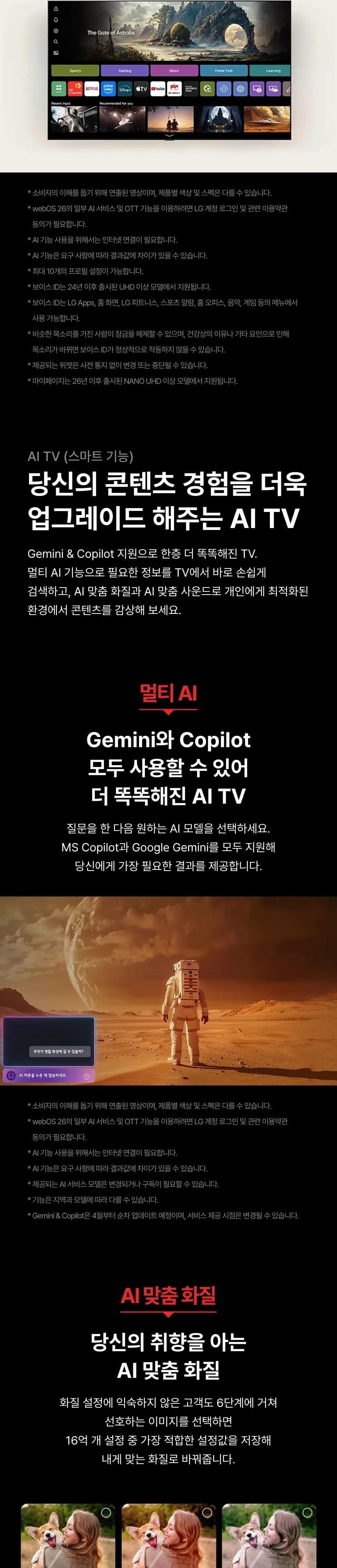 LG QNED AI TV 65인치 상세 5