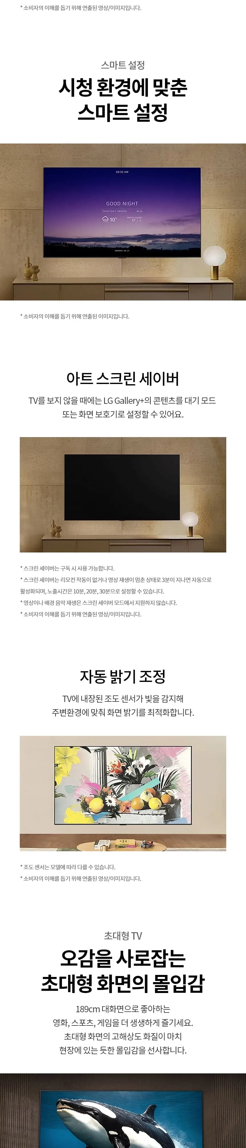 LG 나노셀 AI TV 75인치 75NA1C90AKA 상세 10