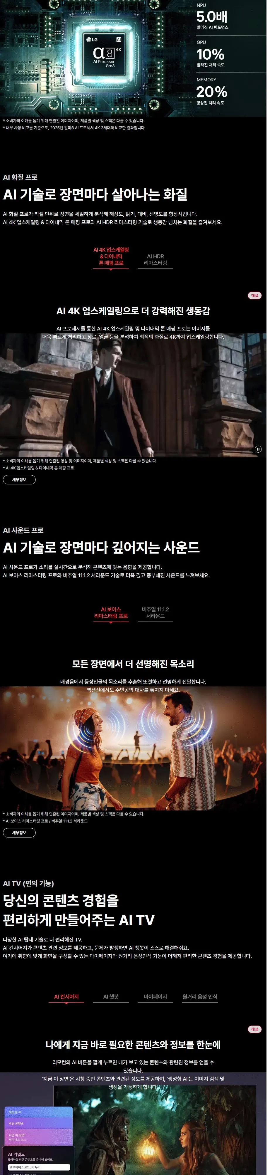 LG OLED TV 65인치 OLED65B6SS 상세 2