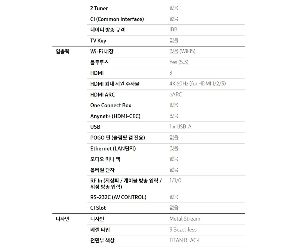 삼성 Mini LED TV 65인치 상세 34