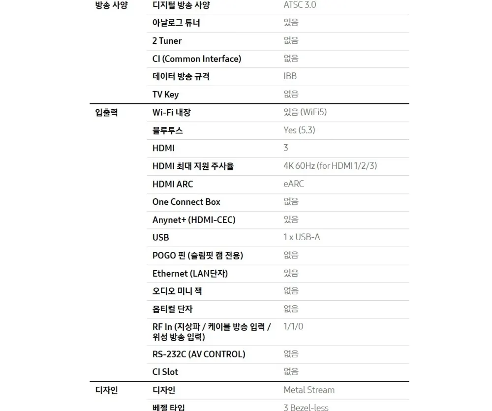 삼성 Mini LED TV 75인치 상세 34