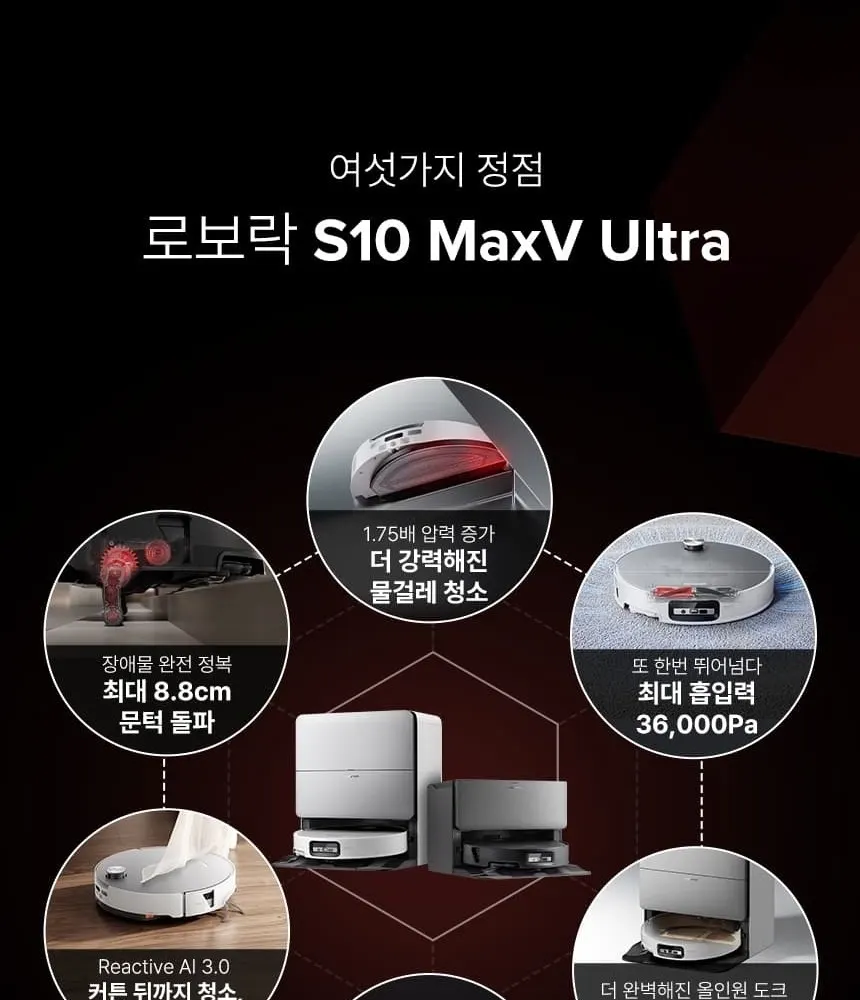 로보락 S10 MaxV Ultra 로봇청소기 화이트 상세 70