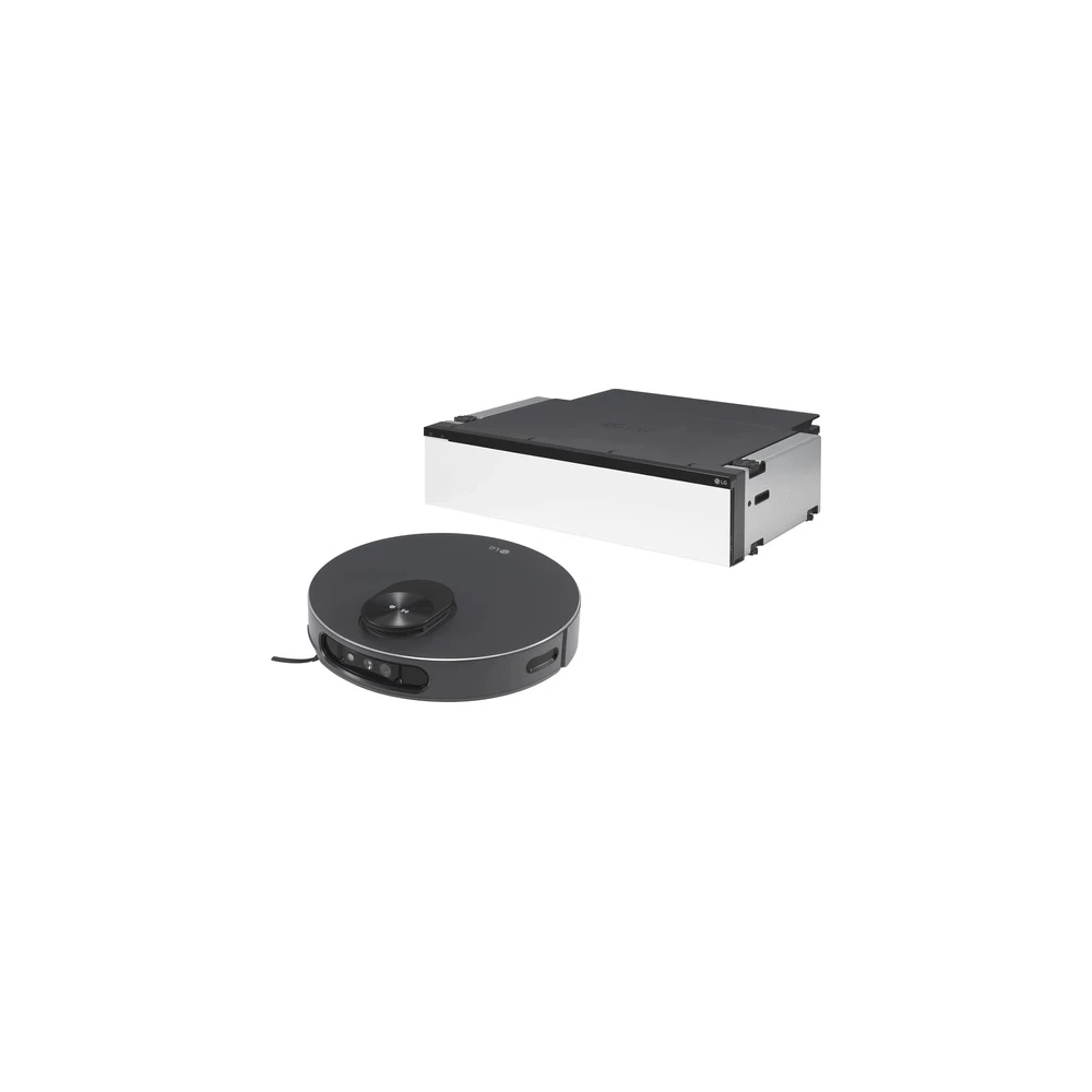 LG AI RONi 히든스테이션 로봇청소기 에센스 화이트