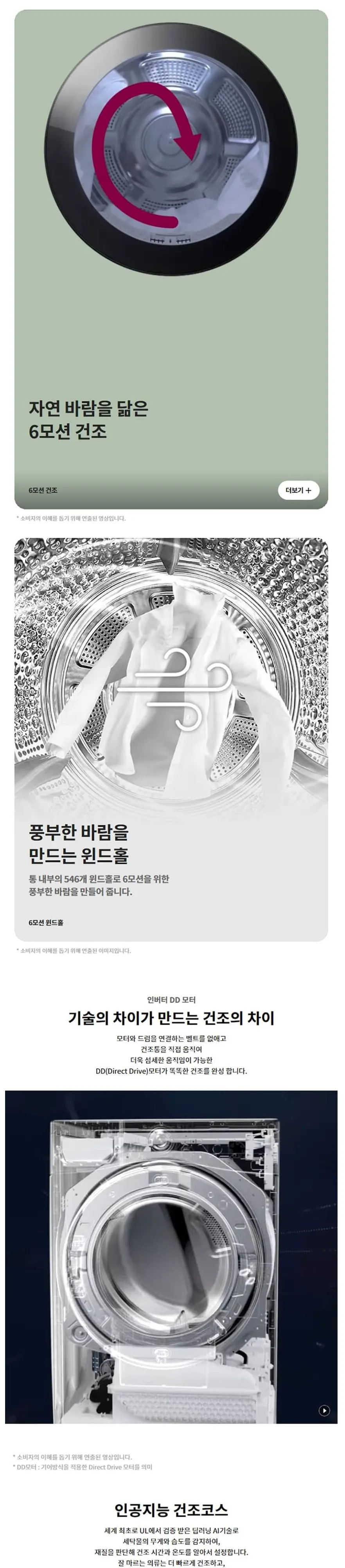 LG 세탁기 건조기 FG24KN+RG20KN 스페이스 블랙 상세 7