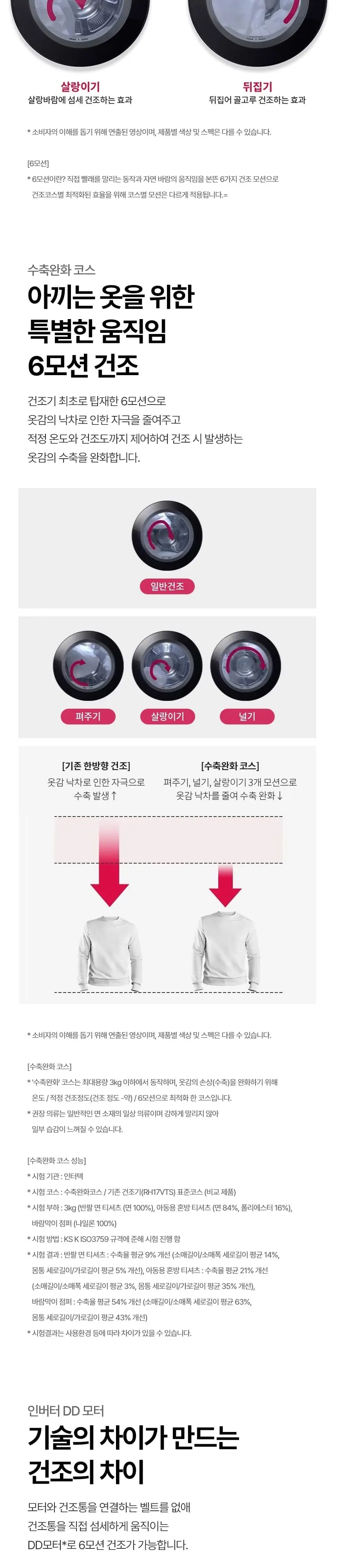 LG 트롬 오브제컬렉션 워시타워 세탁기25kg+건조기20kg 화이트 상세 7