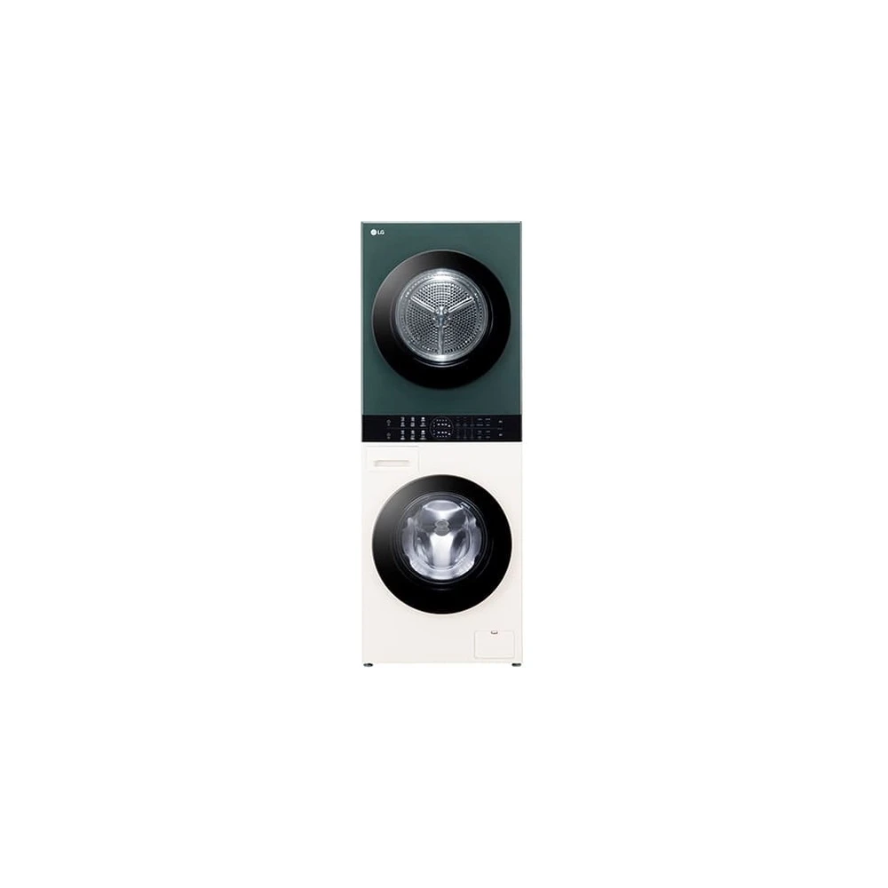 LG 트롬 오브제컬렉션 워시타워 컴팩트 세탁기13kg+건조기10kg 네이처베이지 W1310EGN D