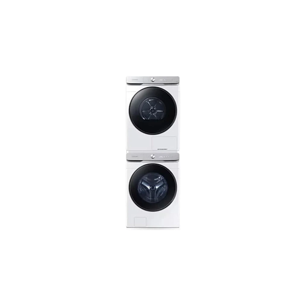삼성 세탁기+건조기 AI 25/21kg+상단 설치 키트 WF25DG8650BW2T