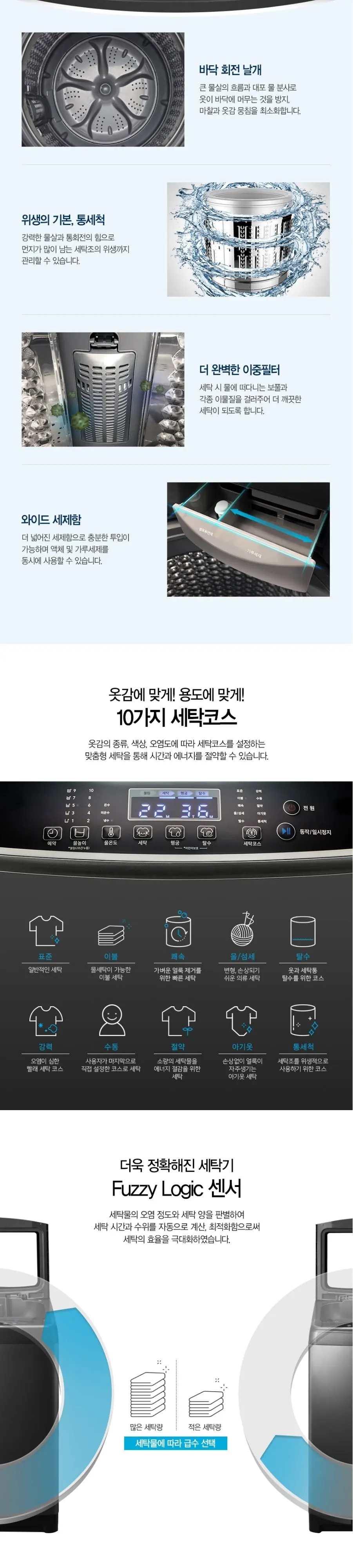 루컴즈전자 전자동 세탁기렌탈 12kg 티타늄 상세 2