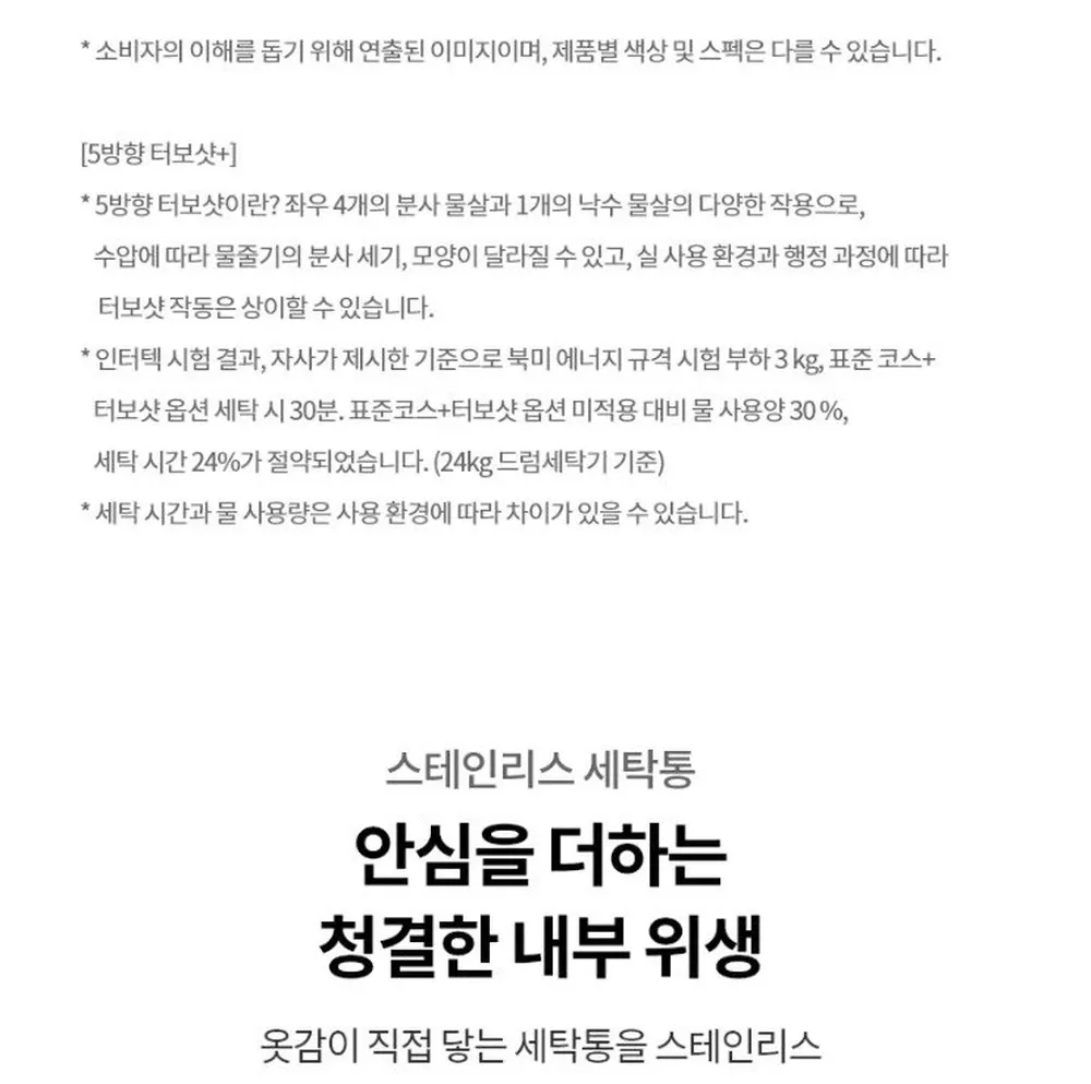 LG전자 트롬 오브제컬렉션 드럼세탁기 23kg 블랙 상세 17