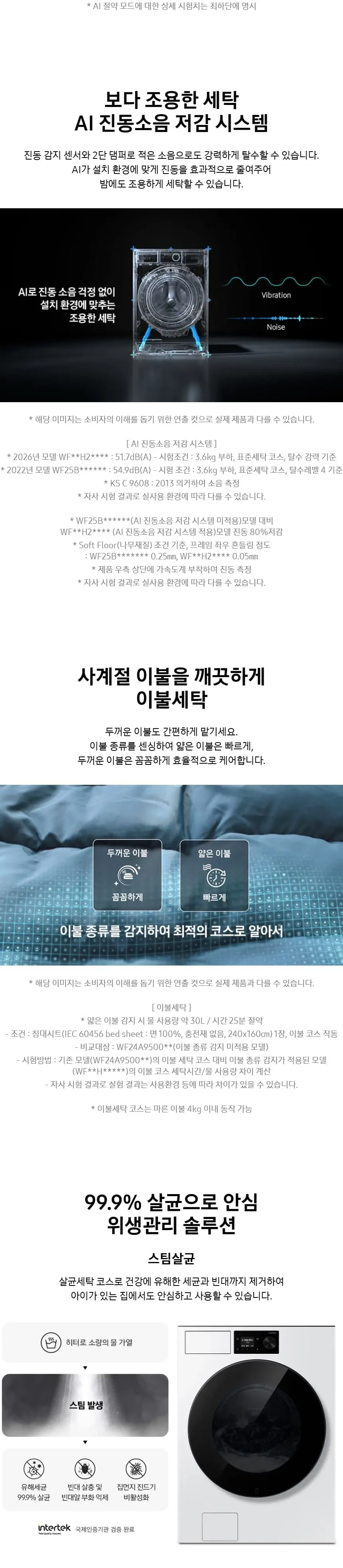 삼성 비스포크 AI 세탁기 24kg 화이트 상세 3