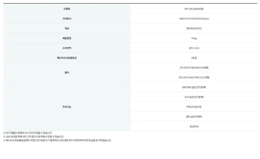 청호나이스 자가관리 냉정수기 셀프_12개월 상세 2
