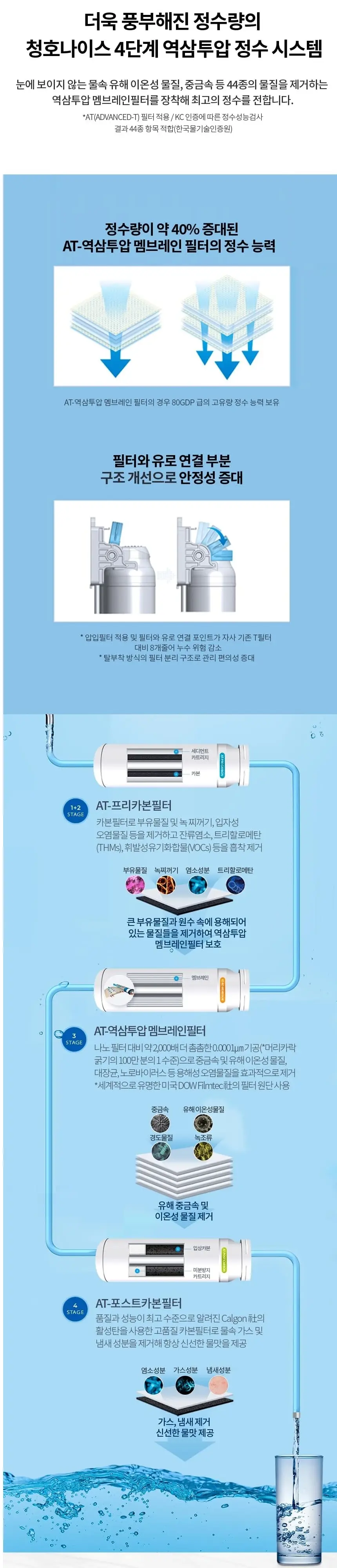 청호나이스 청호 일반정수기 TIDY(OATMEAL BEIGE) 6개월방문관리 상세 3