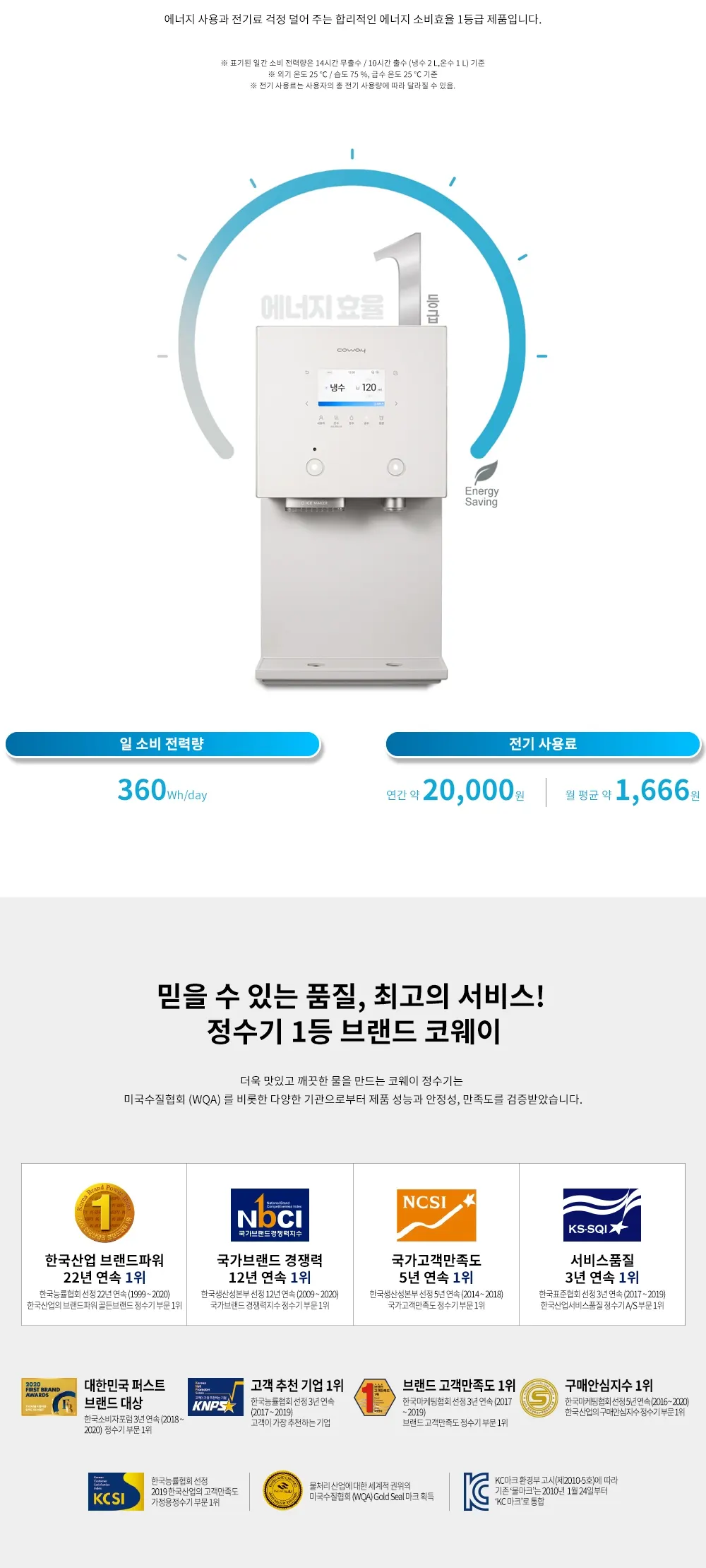코웨이 AIS(아이스) 3.0 정수기 (얼음냉온정) 상세 4