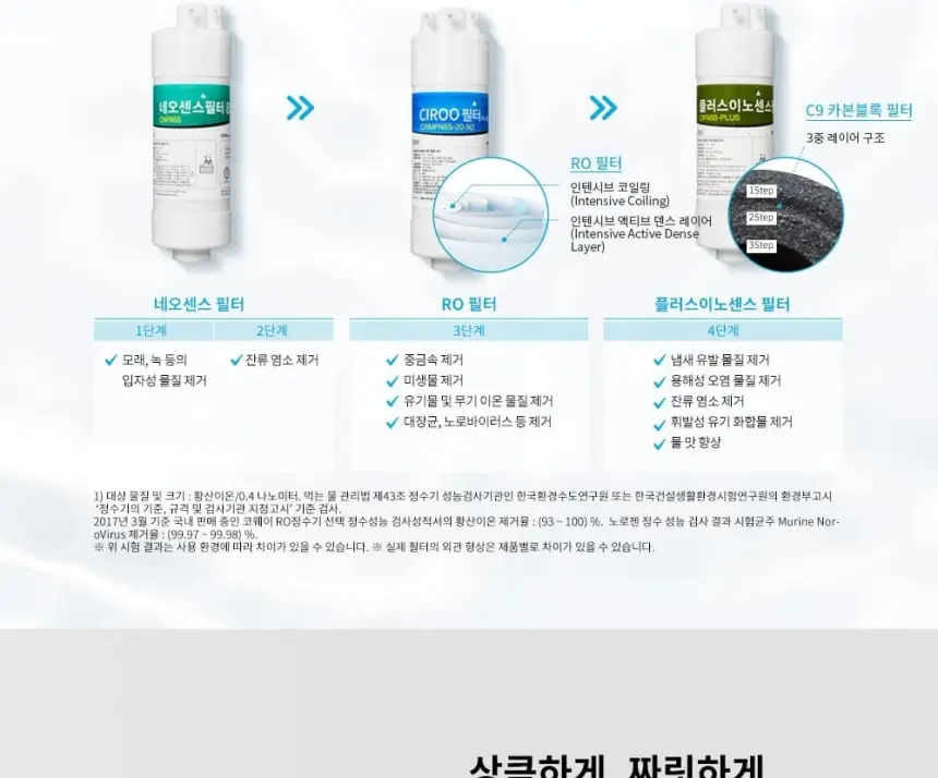 코웨이AIS정수기3.0스파클링(냉정) 상세 3