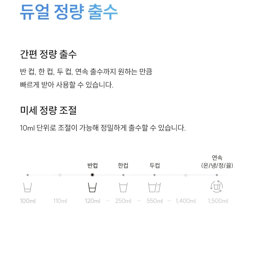 쿠쿠 인스퓨어 미니100 초소형 정수기 어스블랙 상세 13
