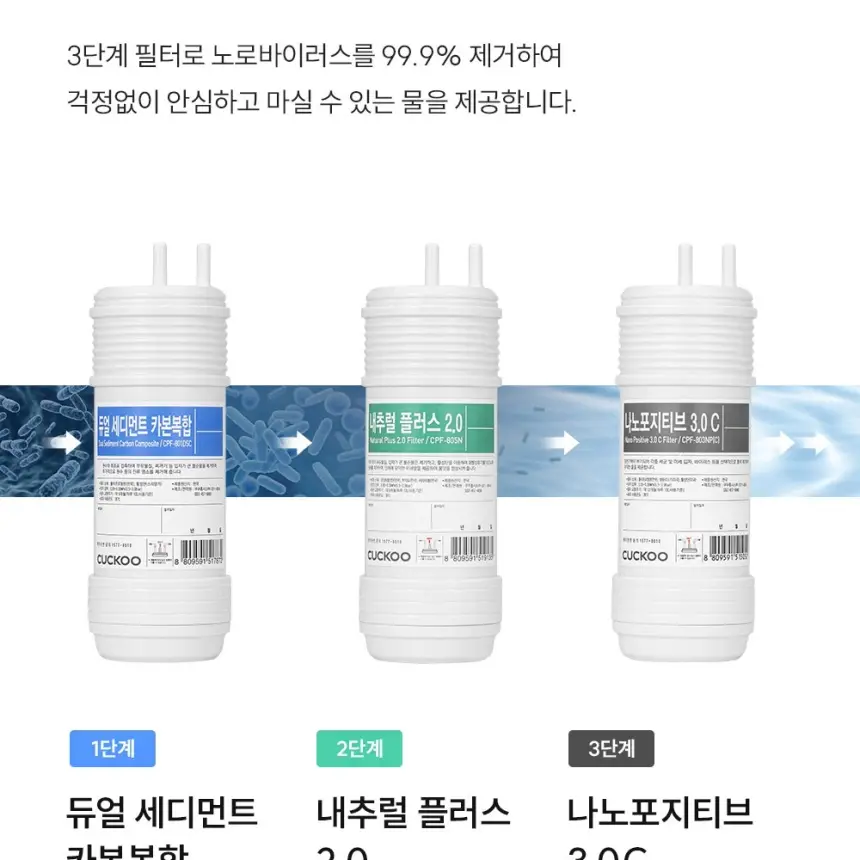 쿠쿠 직수 정수전용 CP-AK011GB 정수기 상세 11