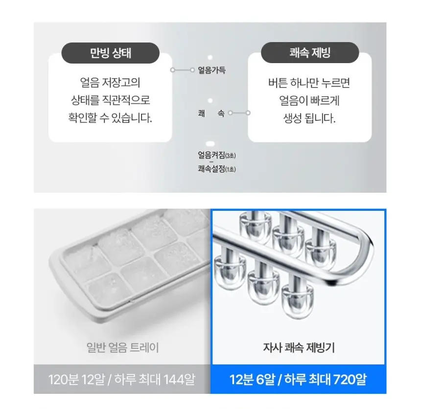 쿠쿠 제로100 끓인물 냉온정 얼음정수기 상세 6