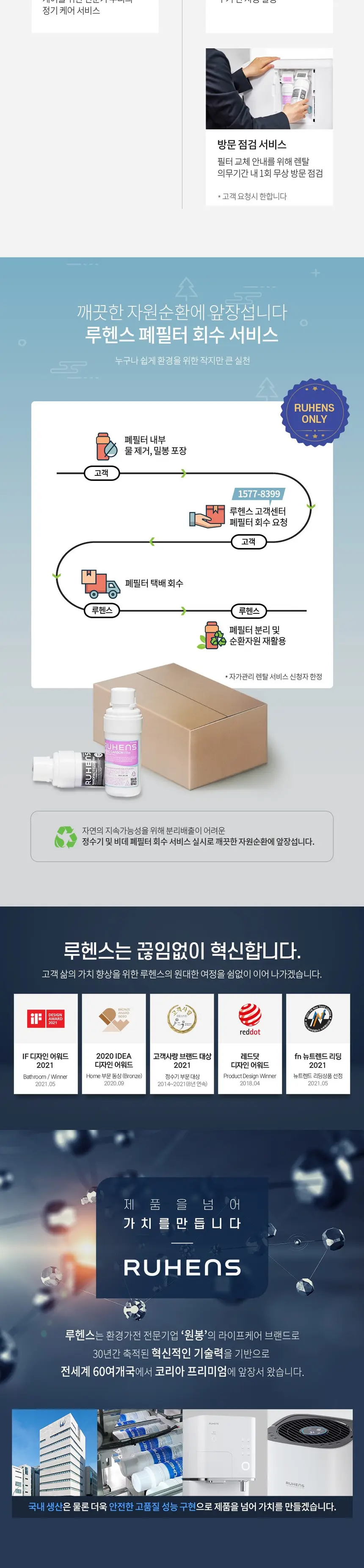 루헨스직수형냉온정수기 상세 6